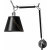 Lampa PAOLA fI230*360+250mm 1xE27 CZARNA