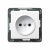 OSPEL SONATA Gniazdo pojedyncze białe b/u 16A IP20 GP-1R/m/00