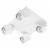 Lampa OSCAR-W/W biała z białym przegubem 4xgu10 poczwórna