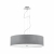 Nowodvorski lampa wisząca VIVIANE E27 x 3 Tkanina Szkło Szary ~220-230 V MAX: 3x60W