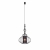 Nowodvorski lampa wisząca ABI M E27 x 1 Stal lakierowana Tkanina Czarny ~220-230 V MAX: 1x40W