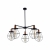 Nowodvorski oprawa przysufitowa MANUFACTURE E27 x 5 Stal lakierowana Stal miedziowana Czarny ~220-230 V MAX: 5x60W