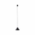 Nowodvorski lampa wisząca ZENITH S GU10 x 1 Stal lakierowana Lity mosiądz Czarny ~220-230 V MAX: 35W