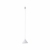 Nowodvorski lampa wisząca ZENITH S GU10 x 1 Stal lakierowana Lity mosiądz Biały ~220-230 V MAX: 35W