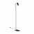Nowodvorski Lampa podłogowa MONO GU10 x 1 Stal lakierowana Tworzywo sztuczne ABS Czarny 220-230 V MAX: 10W only LED
