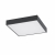 Nowodvorski plafon QUAD GX53 x 4 Stal lakierowana Tworzywo sztuczne PMMA Czarny ~220-230 V MAX: 15W only LED